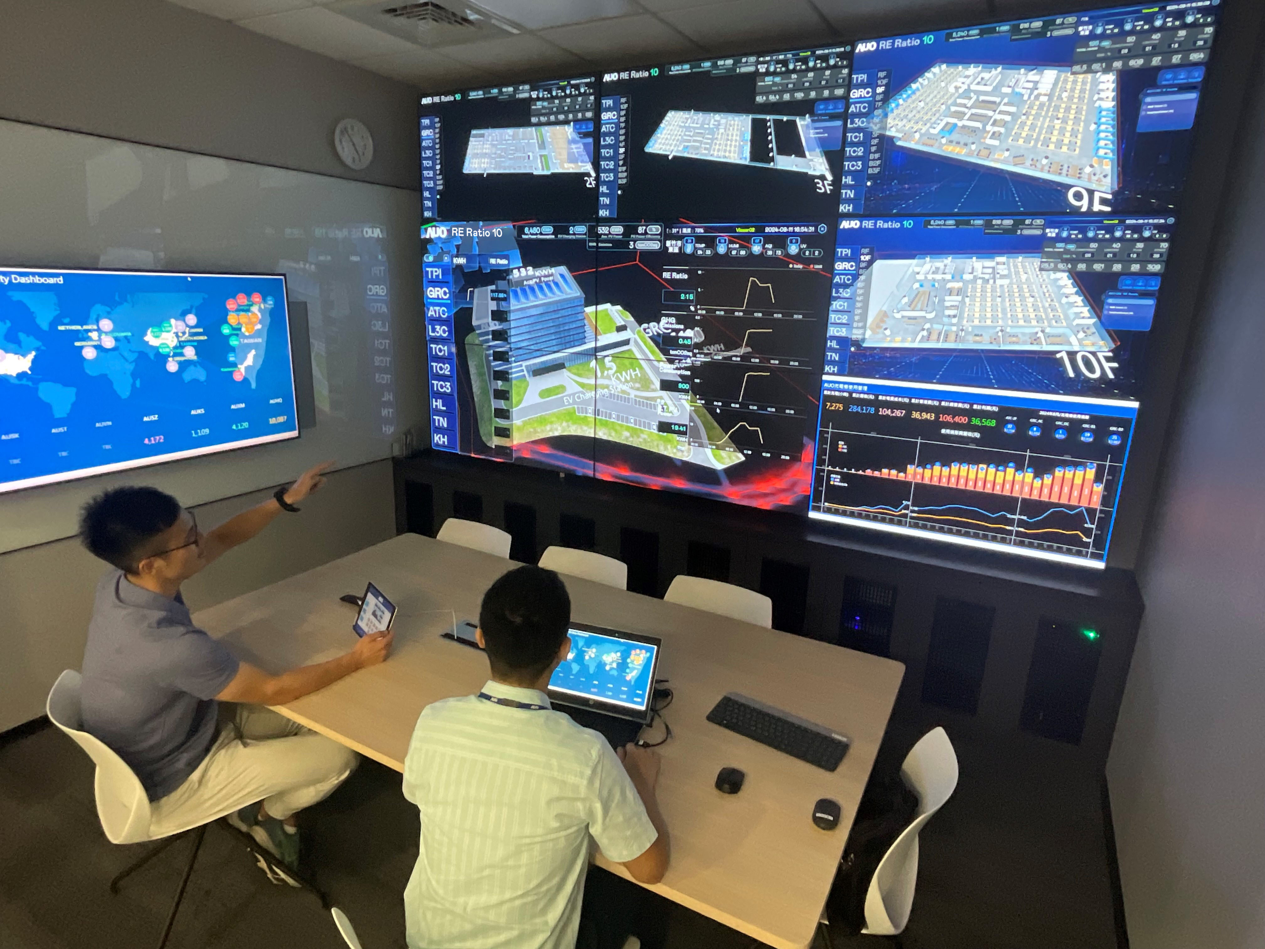 必一·运动(B-Sports)透过子公司必一·运动(B-Sports)宇沛之多任务智能楼宇系统，实时监控空调、照明、绿电的运作情形，提升用电管理效能，进行用电优化与耗能设备汰换等节能减碳措施