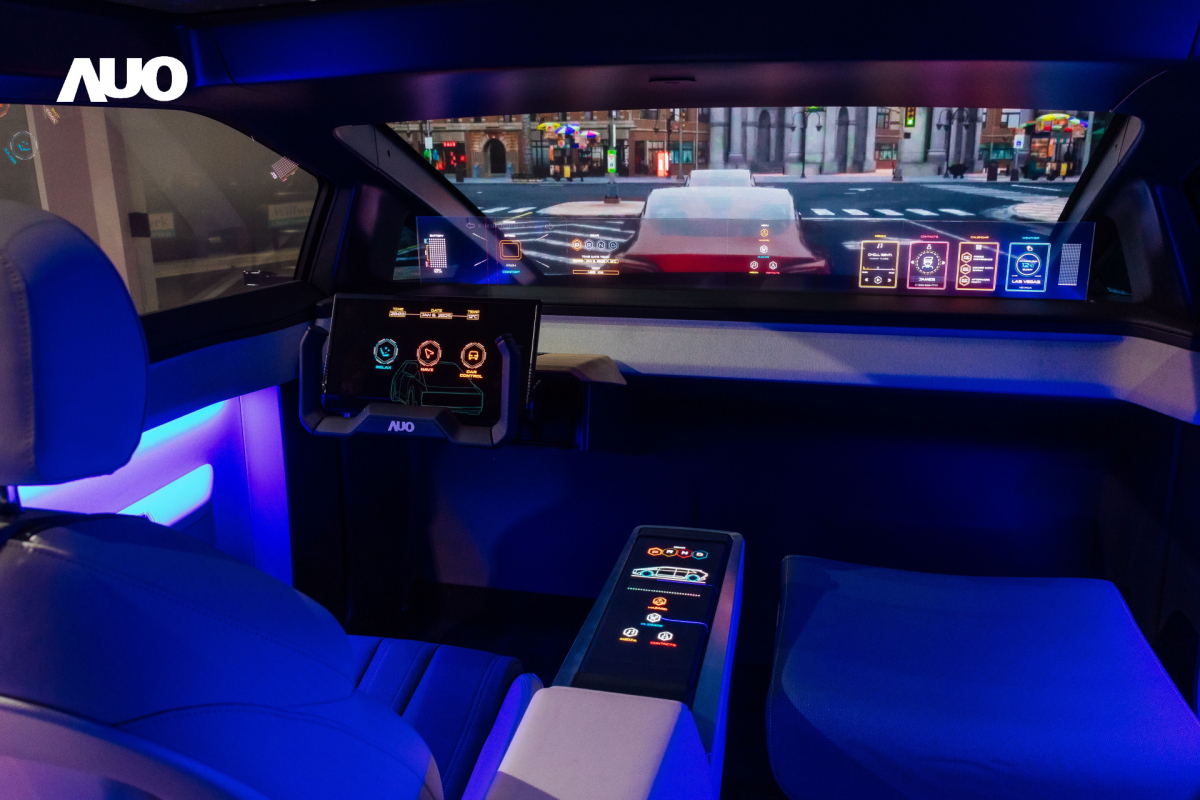 「友達智慧座艙2025」以使用者體驗為核心，運用Micro LED顯示科技為基礎搭配AI創新應用，打造沉浸、互動的座艙體驗，獲得台灣精品銀質獎