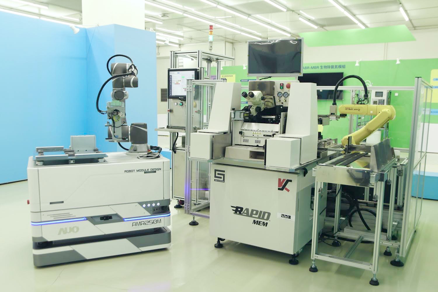 友達數位攜手半導體設備大廠K&S及夥伴樂宇精密，針對半導體封裝場域痛點，提供iAMHS一站式解決方案，創造產能提升至少10%的效益